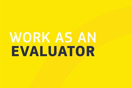 Cover of the "Work as an evaluator" publication